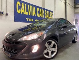 Left Hand Drive Peugeot 308CC Convertible 1.6 Petrol Automatic SPANISH REGISTERED