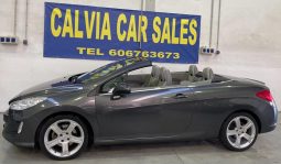 Left Hand Drive Peugeot 308CC Convertible 1.6 Petrol Automatic SPANISH REGISTERED