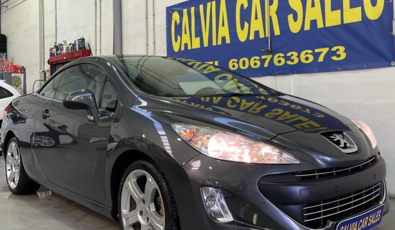 Left Hand Drive Peugeot 308CC Convertible 1.6 Petrol Automatic SPANISH REGISTERED full