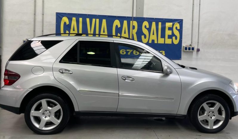 Left Hand Drive Mercedes ML500 V8 Petrol Automatic SPANISH REGISTERED full