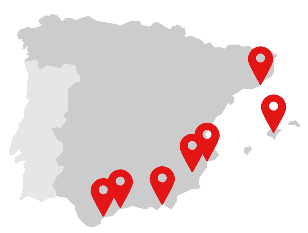 Map of Spain