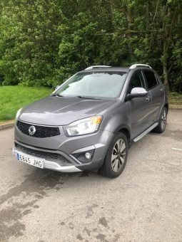 Left Hand Drive 2015 Ssangyong Korando 2.0D Manual SPANISH REGISTERED